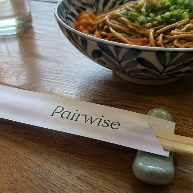 Custom chopsticks — customer photo