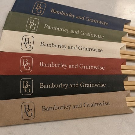 Printed Chopstick Sleeves